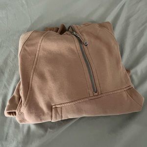 Lululemon oversized half zip hoodie